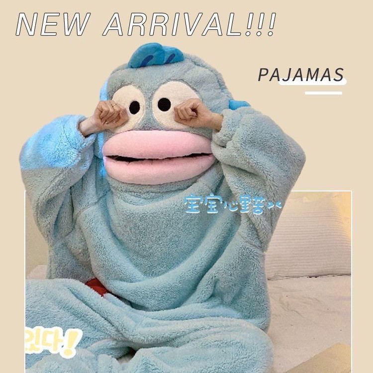 小丑鱼情侣连体睡衣22