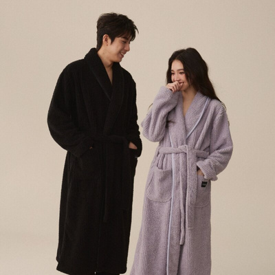 珊瑚绒情侣加厚睡袍65