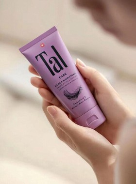现货TAL蒂爱丽 葡萄籽护甲霜护手乳手膜紫色修护雪绒花护手霜淡纹