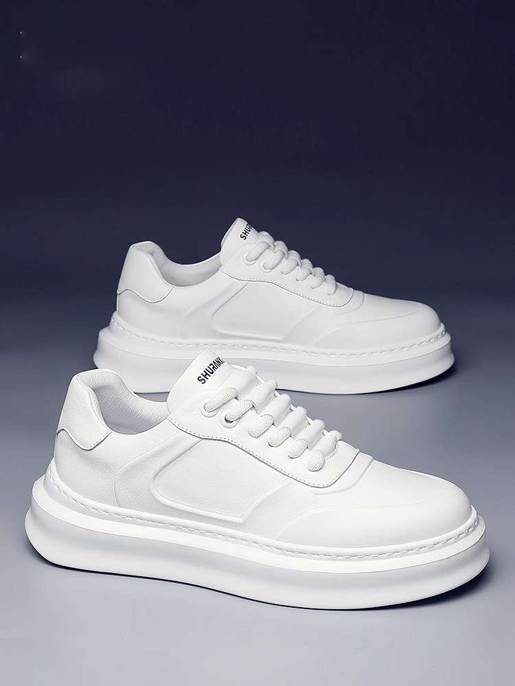 头层牛皮小白鞋男款2023新款潮流百搭鞋子秋季运动板鞋舒适潮鞋男,流行男鞋,时尚休闲鞋,淘宝优惠券,粉丝福利购,淘宝优惠卷