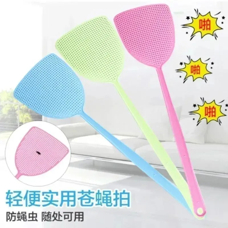 家用拍长柄加厚塑料打蚊子神器夏季防虫灭蚊拍塑料拍手动打蚊子