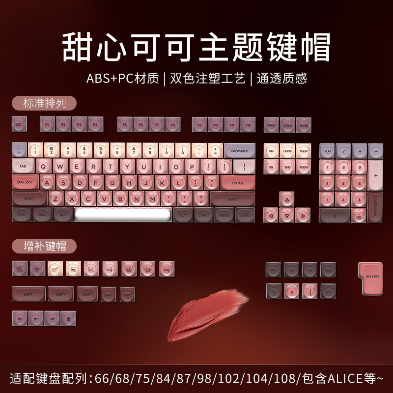 这不是键帽这是微缩的粉底液图片