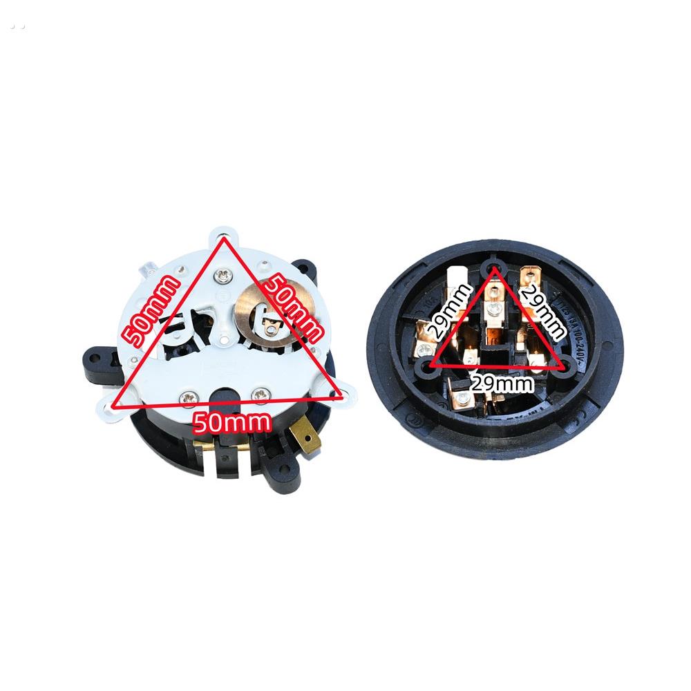 电热自动上水电热电水壶茶炉茶具配件上下座小五环耦合器温控开关