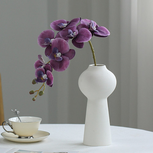 生喜朗蝴蝶兰客厅花艺仿真花摆件
