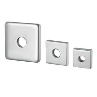 方形螺母片四方垫片碳钢镀锌异型方块螺帽M3M4M5M6M8M铝型材方