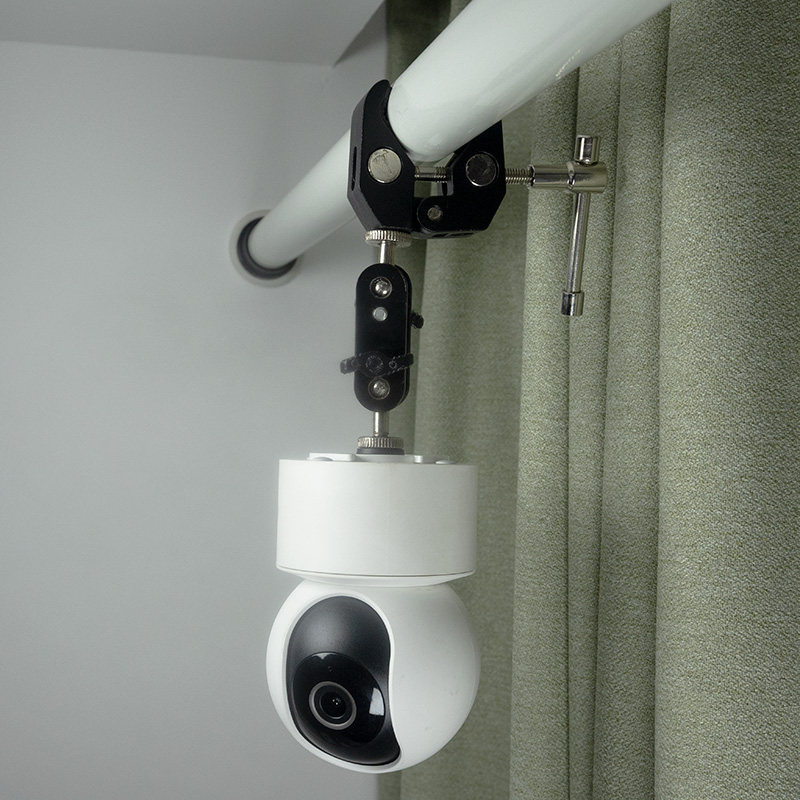 家用监控支架室内免打孔适用于小米莹石华为海雀摄像头架子室外