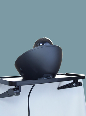 电脑摄像头托盘支架罗技BCC950横竖屏通用免安装显示器上置物架