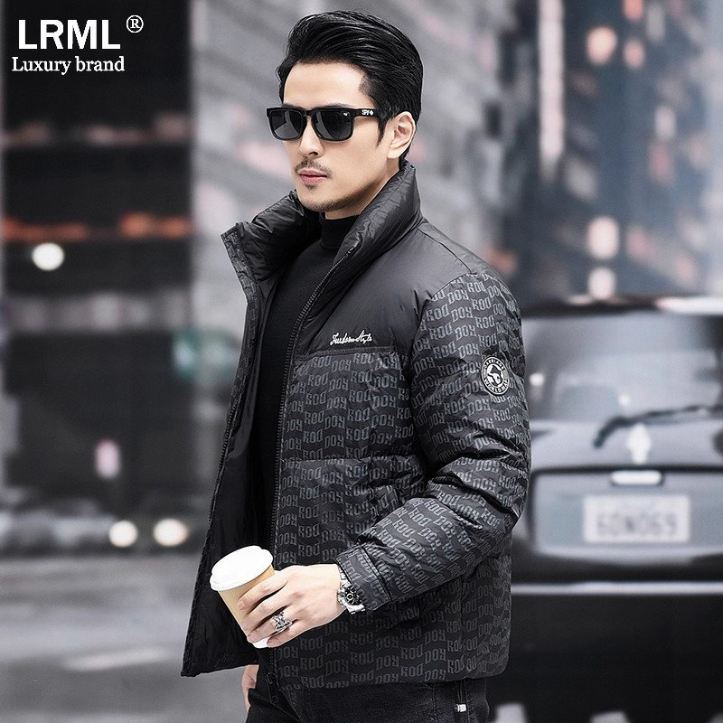羽绒服男2025新款冬季立领加厚保暖百搭上衣高端中年休闲短款外套