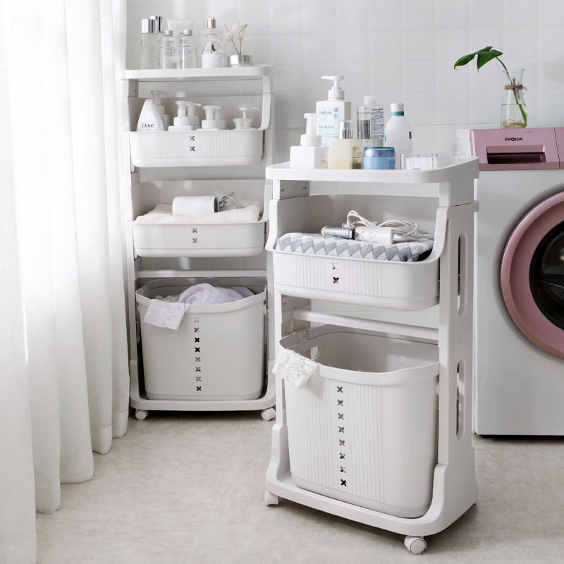 德国进口分类收纳夹缝置放脏衣篓