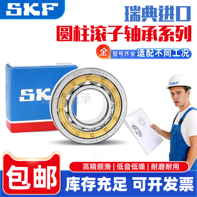进口SKF圆柱滚子轴承N NU NJ 224 226 228 230 232 234 ECM/P