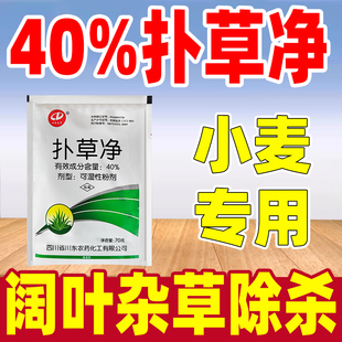 40%扑草净除草剂正品农药小麦田专用除草剂阔叶杂草克星正品
