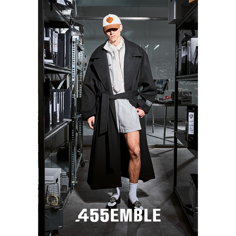 高级成衣羊毛双面呢子大衣