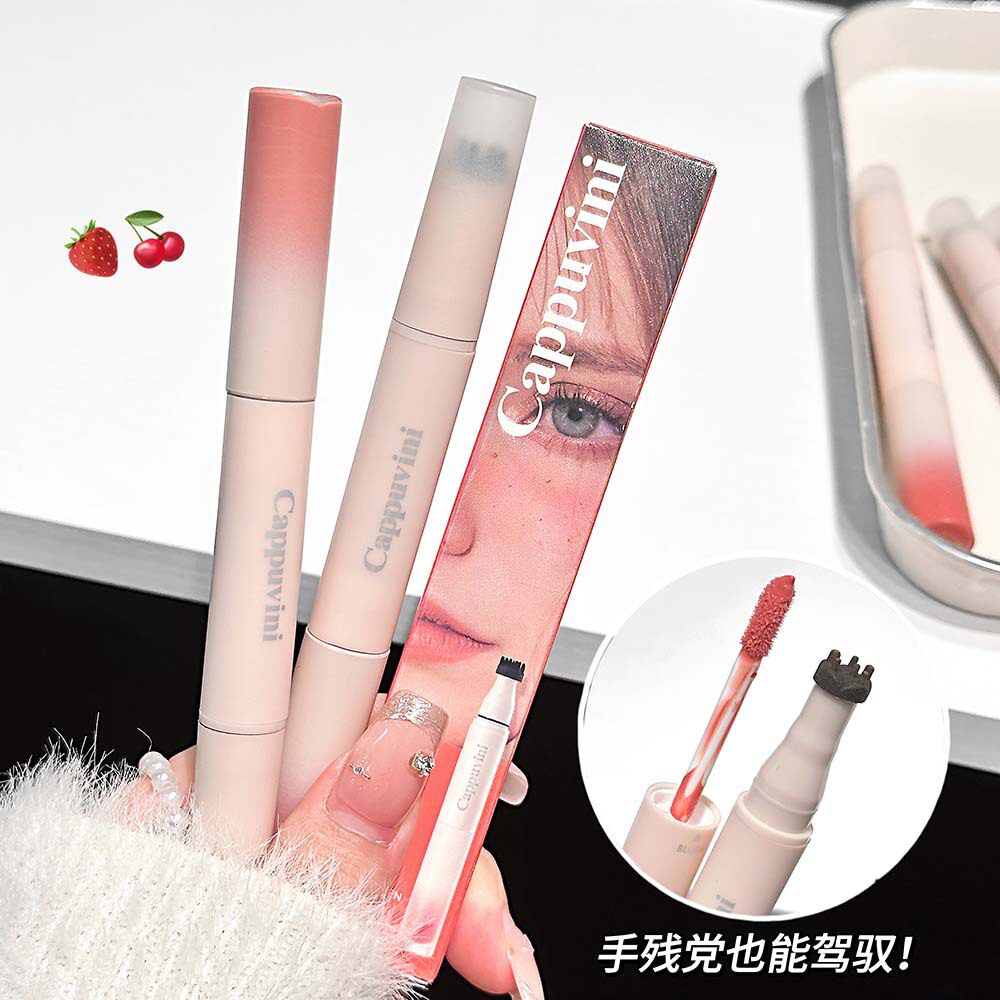 李佳琪推荐双头雀斑腮红笔 腮红雀斑笔二合一水润丝滑自然彩妆