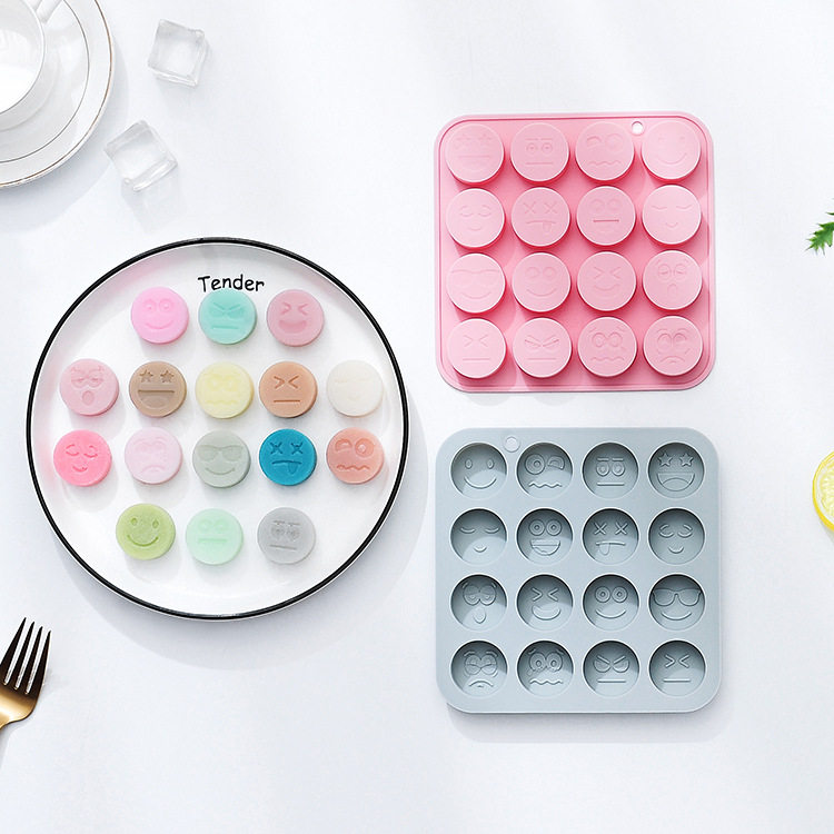 致焙祺硅胶烘焙模具表情笑脸造型