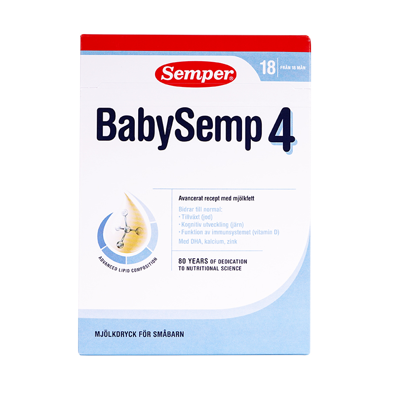 【6盒装】Semper森宝婴儿配方奶粉4段800G18个月以上新包装