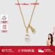 Amber 葫系列 Lollipop珍珠项链配饰女淡水巴洛克吊坠锁骨颈链