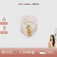 AmberLollipop珍珠戒指女款 迎幸系列 多层叠戴弹力食指戒小众新品