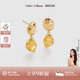 王玉雯同款 AmberLollipop黄水晶耳环女天然宝石耳坠耳饰纯银耳钉