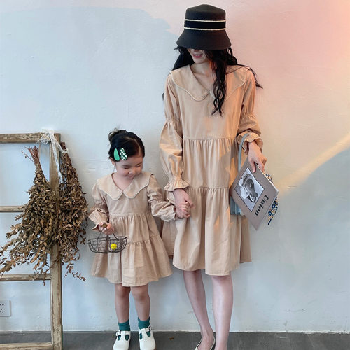 新品2021 spring and autumn high quality parent-child clothes