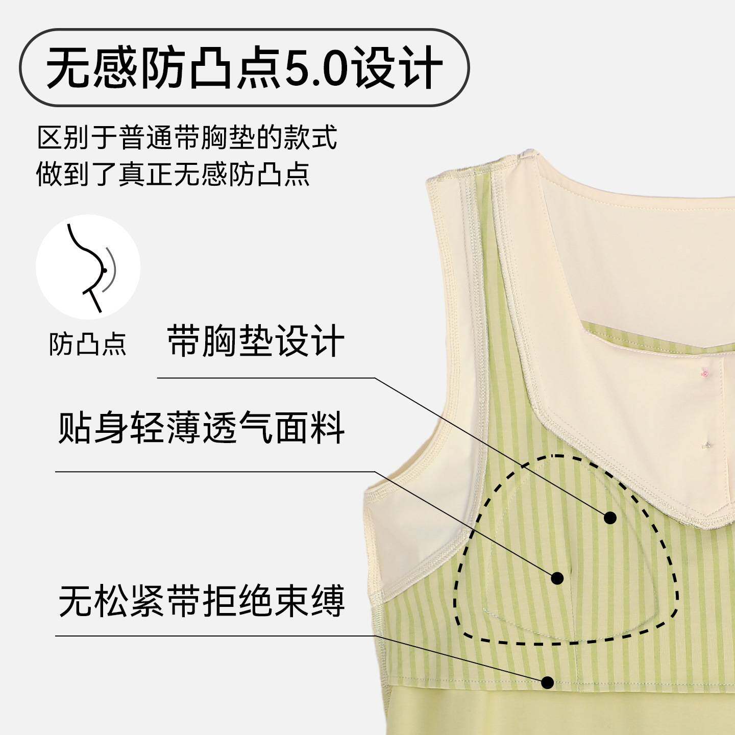 官方正品2026新款莫代尔睡衣女夏季带胸垫无袖背心短裤樱桃条纹家