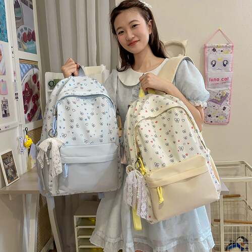 官方正品书包初中生女生高中生韩系高颜值小众2026新款少女大容量