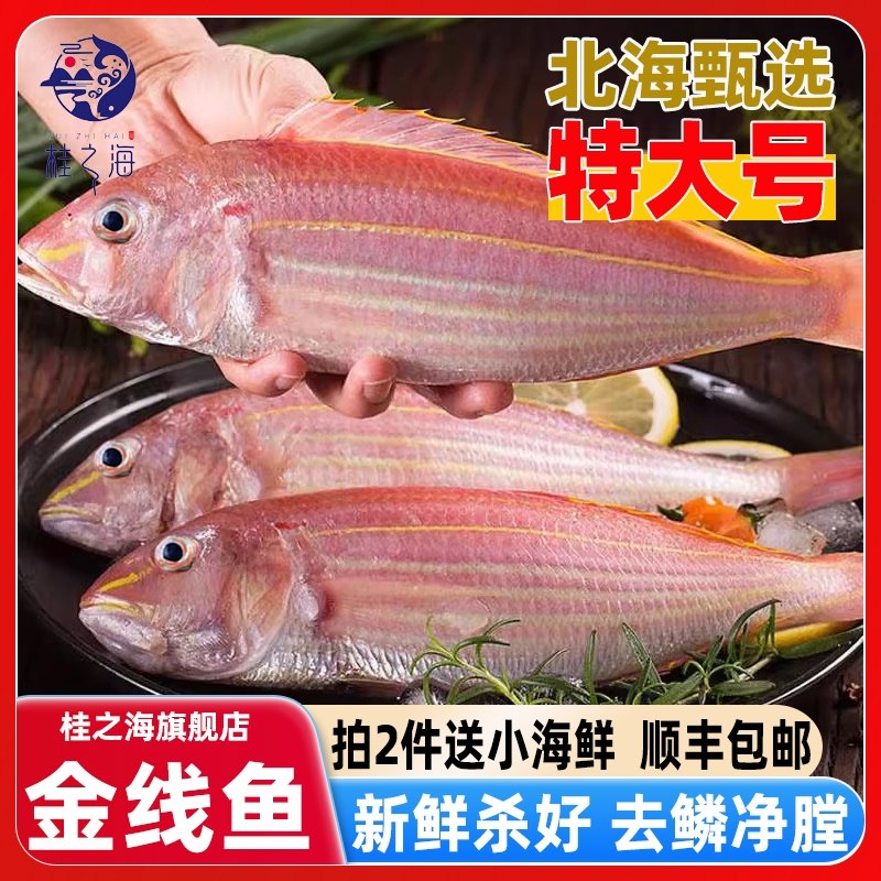 北海金线鱼红杉鱼深海鱼去鳞鳃去内脏免处理新鲜冷冻红三鱼金丝鱼,水产肉类/新鲜蔬果/熟食,淡水鱼类,淘宝优惠券,粉丝福利购,淘宝优惠卷