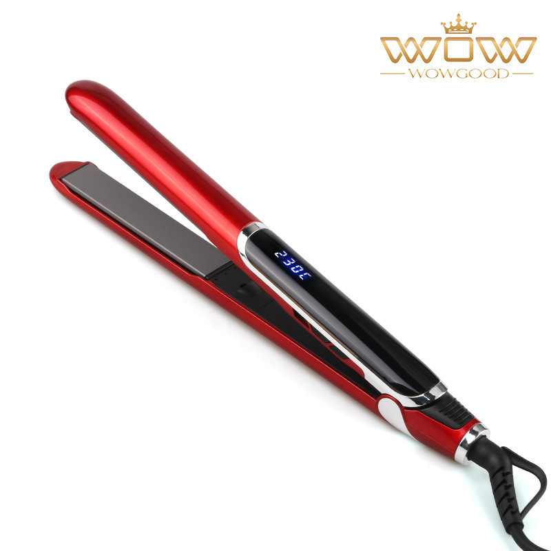 ST2255直发器温控电气石夹板不伤发负离子卷发棒直卷两用