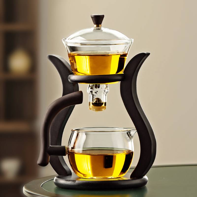 玻璃全自动全自动茶具泡茶壶