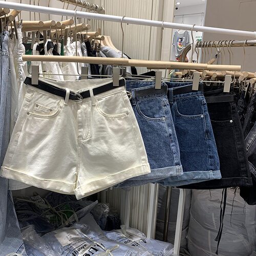 womenclothes牛仔短裤女