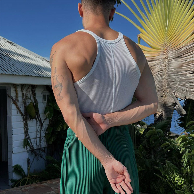 menclothes欧美弹力针织