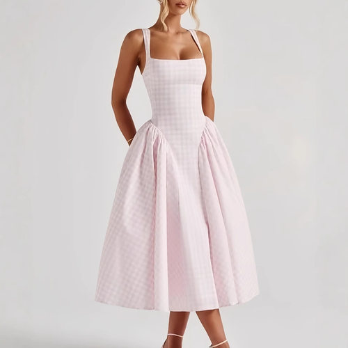 womenclothes法式方领吊