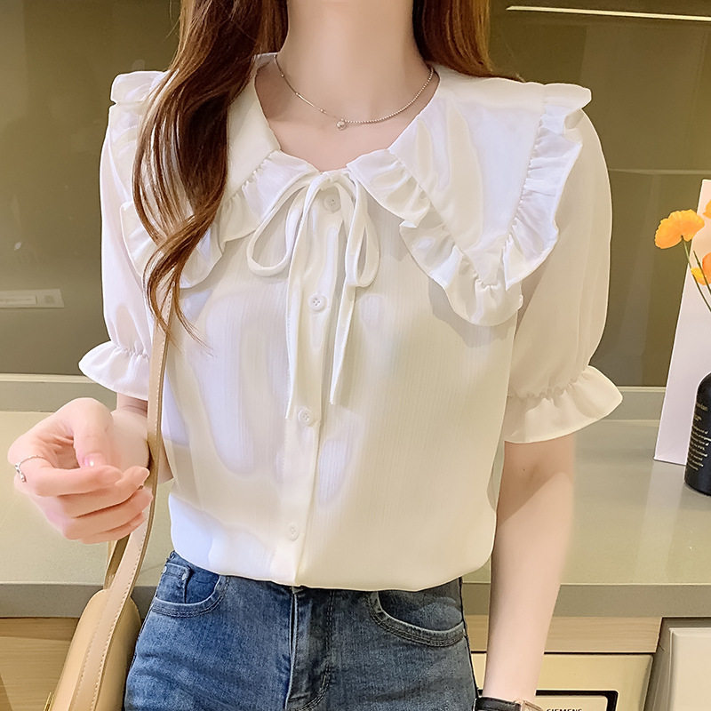 womenclothes娃娃领衬衫