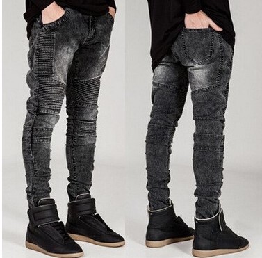 jeans pants for black winter men 2019