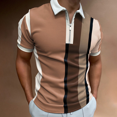 menclothes跨境POLO翻领