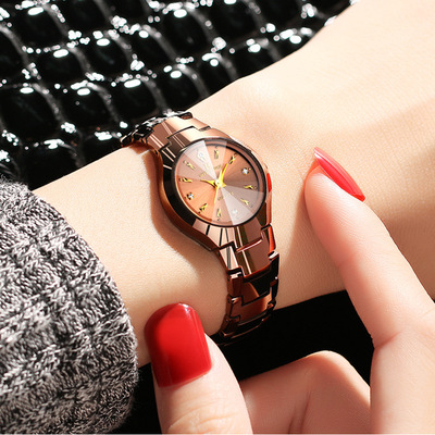 Casual watch women watches for girls女士手表钨钢女表