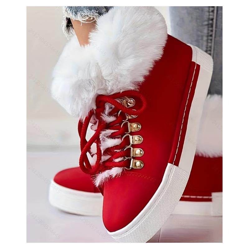 shoeswomen欧美冬短筒长