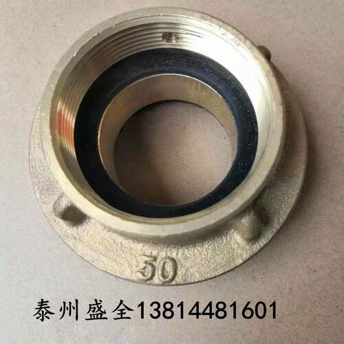 铜船用消防接头内螺纹消防接头黄铜消防接头DN40DN50DN65快速接头