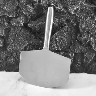 全不锈钢弧形托灰板上料铲粉刷石膏专用半圆形铲圆桶刮腻子油灰刀