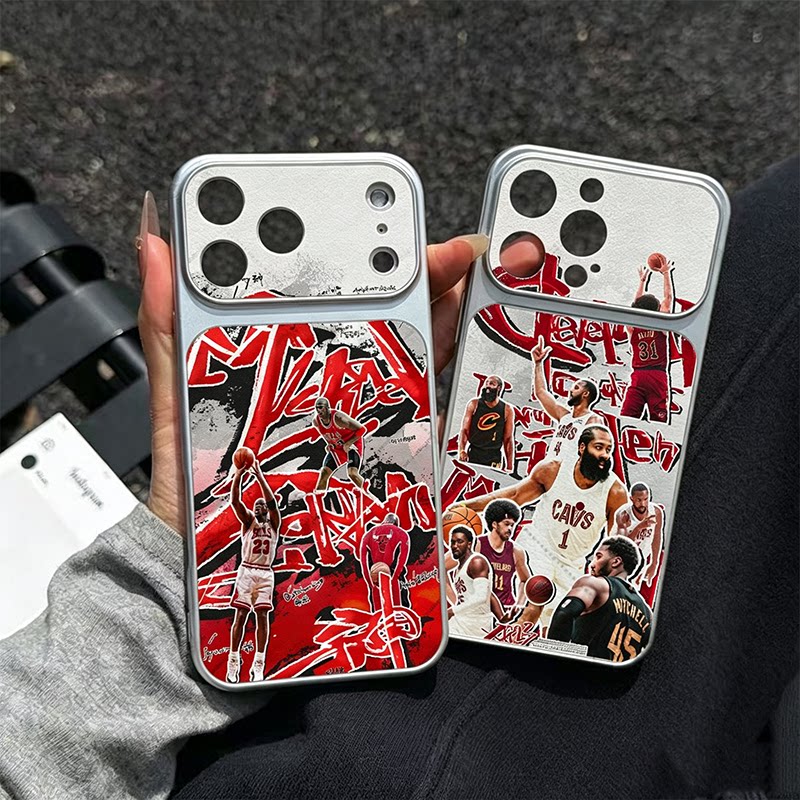 NBA适用iQOO15ultra手机壳vivo蓝球星y600Pro500勇士78x300电镀200i/100秒变s60/50乔丹库里30骑士队20套mini