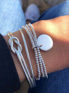 欧美手链 Cross border bracelet accessories Hand catenary set