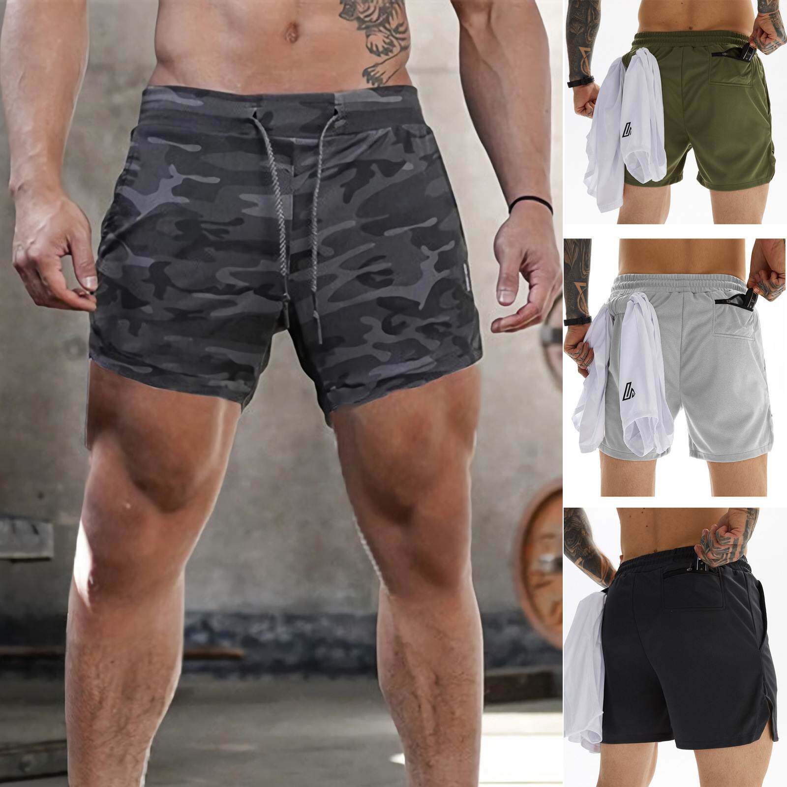 Men's summer pants quick-drying beach pants男士五分裤速