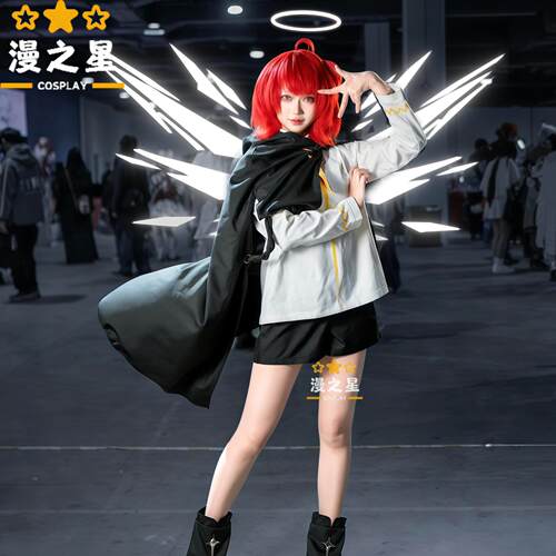 明日方舟cos服 幼年能天使cosplay全套服装 能天使c服游戏二次元