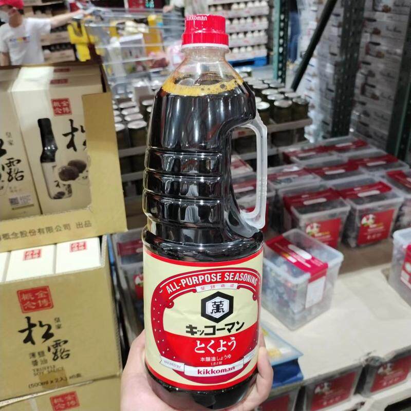 costco开市客代购 日本进口 soy sauce万字牌德用酿造酱油1.8l/瓶