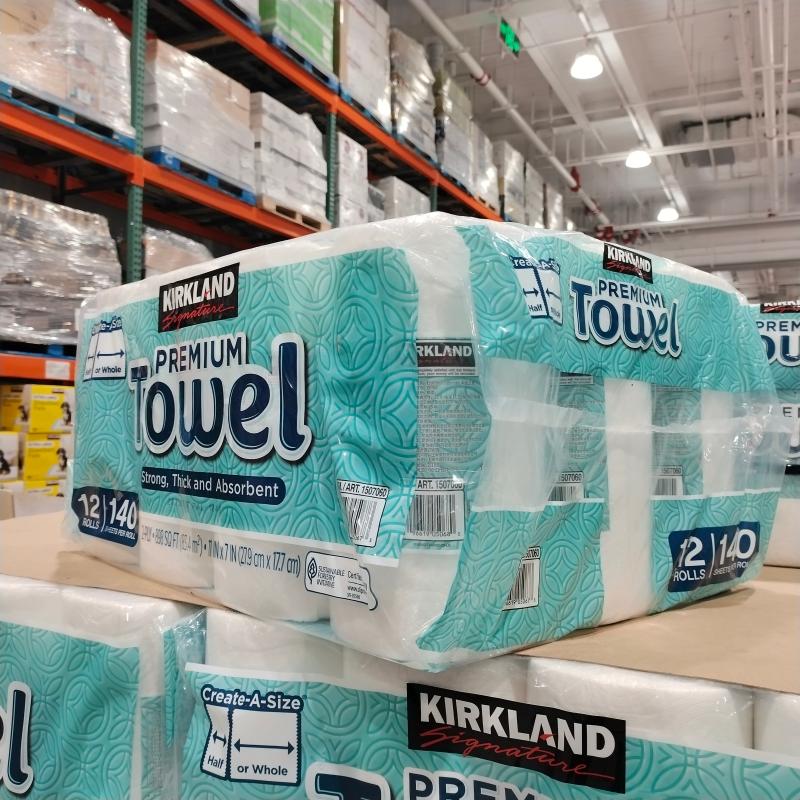 日本进口科克兰厨房加厚专用纸巾