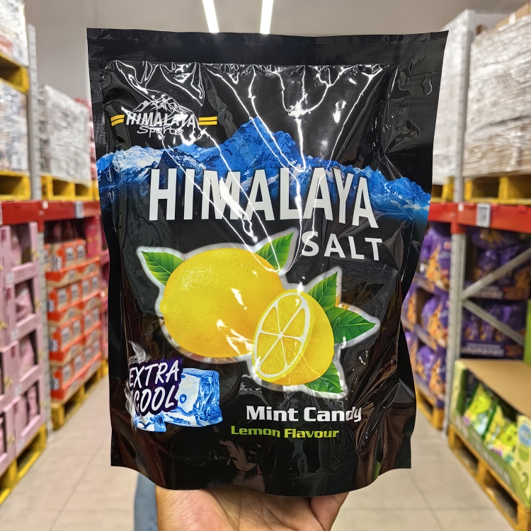 山姆代购马来西亚进口大马碧富牌薄荷咸柠檬糖果零食独立包装420g