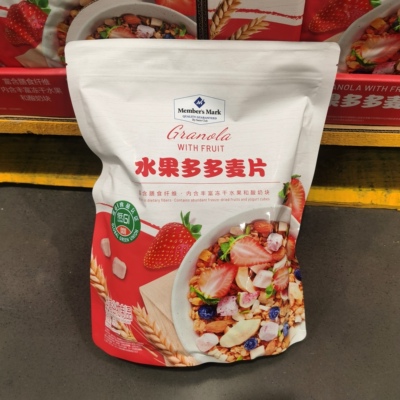 山姆水果坚果多多蜂蜜麦片1KG