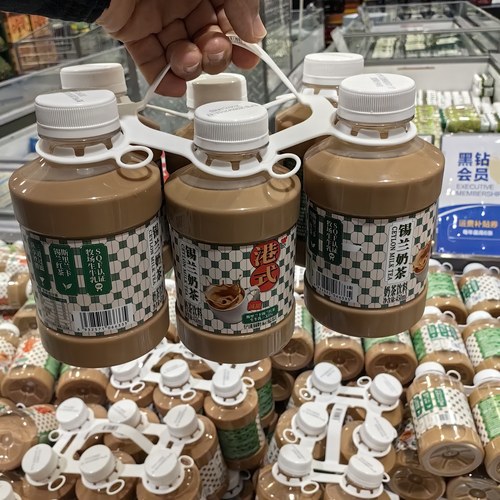 味全港式锡兰奶茶饮料450ml*6瓶