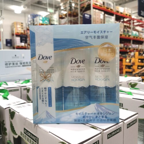 日本进口多芬蓬松保湿洗发水480g