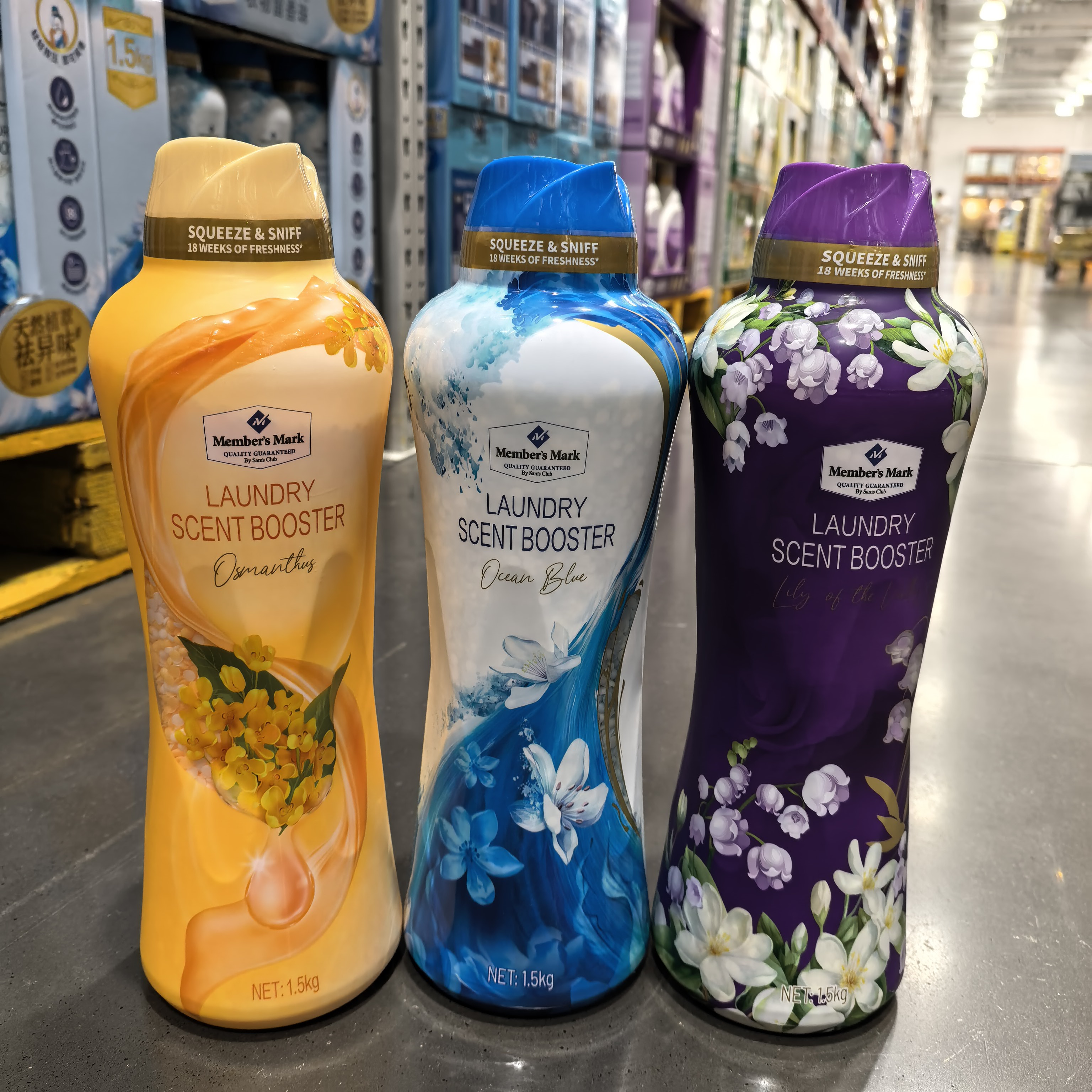 MM衣物留香珠1.5KG除菌抗静电图片