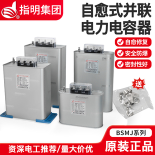 指明自愈式无功补偿并联电力电容器BZ/BC/BSMJ0.4/0.45-30-3/20-3